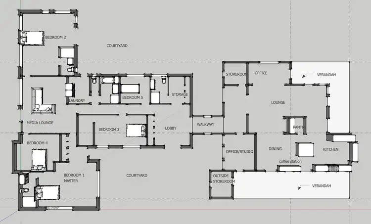 Floorplan of Homely house listing, 519A Diddillibah Road, Diddillibah QLD 4559