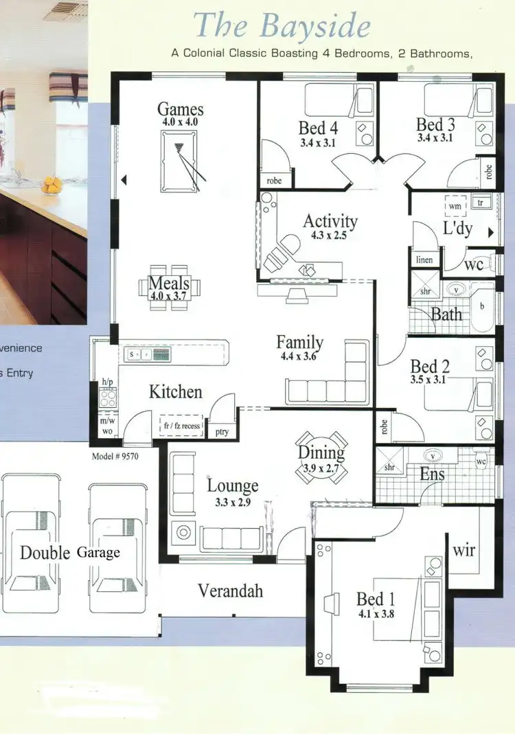 Floorplan of Homely house listing, 5 San Sebastian Boulevarde, Port Kennedy WA 6172