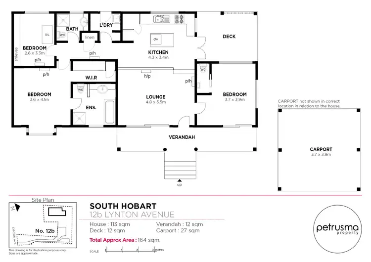 Floorplan of Homely house listing, 12B Lynton Avenue, South Hobart TAS 7004