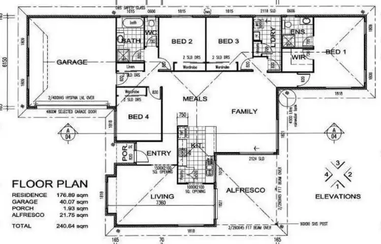 Floorplan of Homely house listing, 67 Sommerfeld Crescent, Chinchilla QLD 4413
