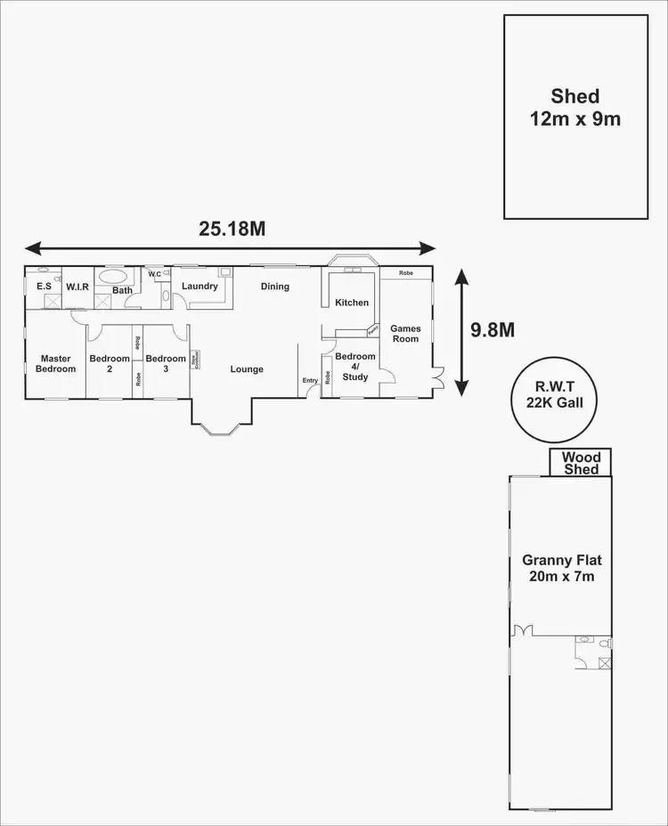 Floorplan of Homely rural property listing, 169 Lines Road, Willyaroo, Strathalbyn SA 5255