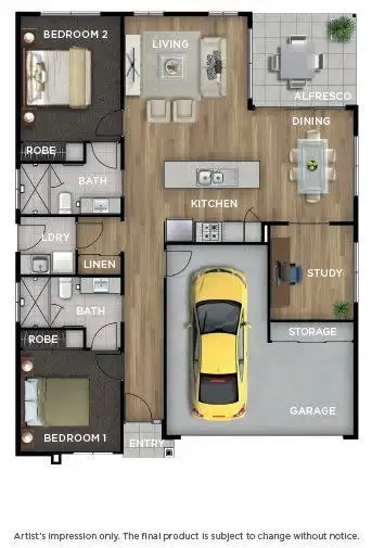 Floorplan of Homely house listing, 159/2 Koplick road, Chambers Flat QLD 4133