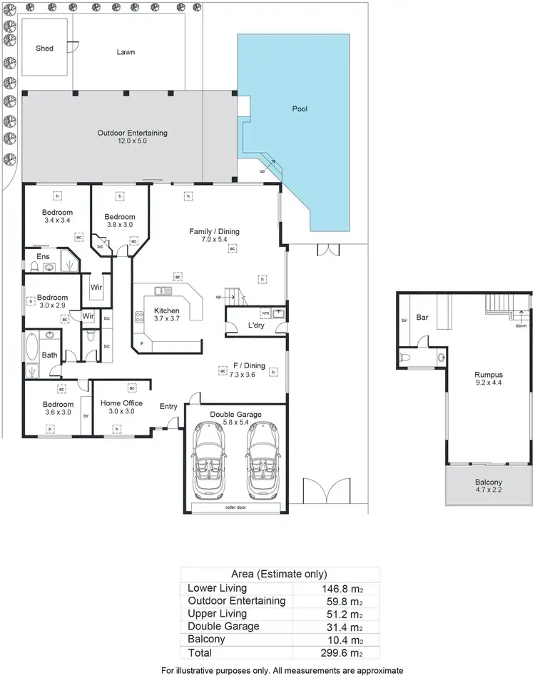 Floorplan of Homely house listing, 58 Woodend Road, Sheidow Park SA 5158