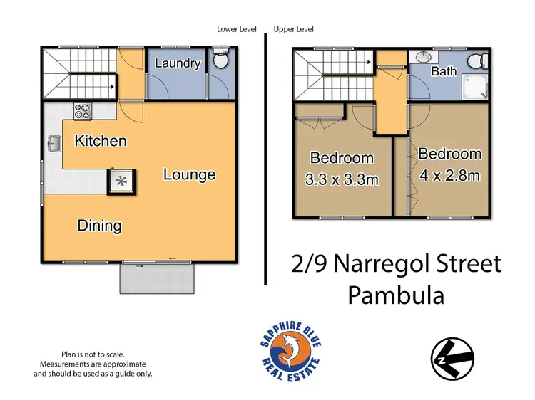 Floorplan of Homely unit listing, 2/9 Narregol Street, Pambula NSW 2549