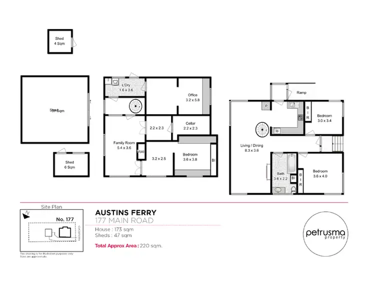 Floorplan of Homely house listing, 177 Main Road, Austins Ferry TAS 7011