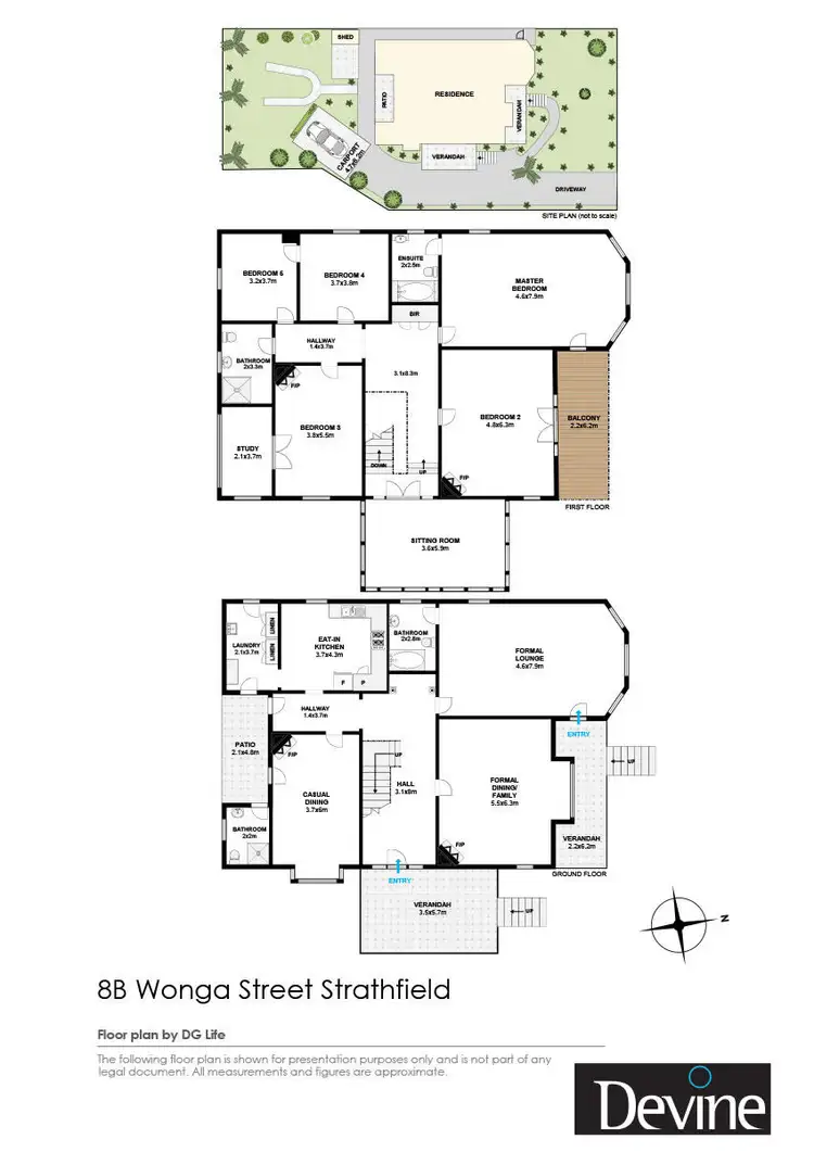 Floorplan of Homely house listing, 8B Wonga Street, Strathfield NSW 2135
