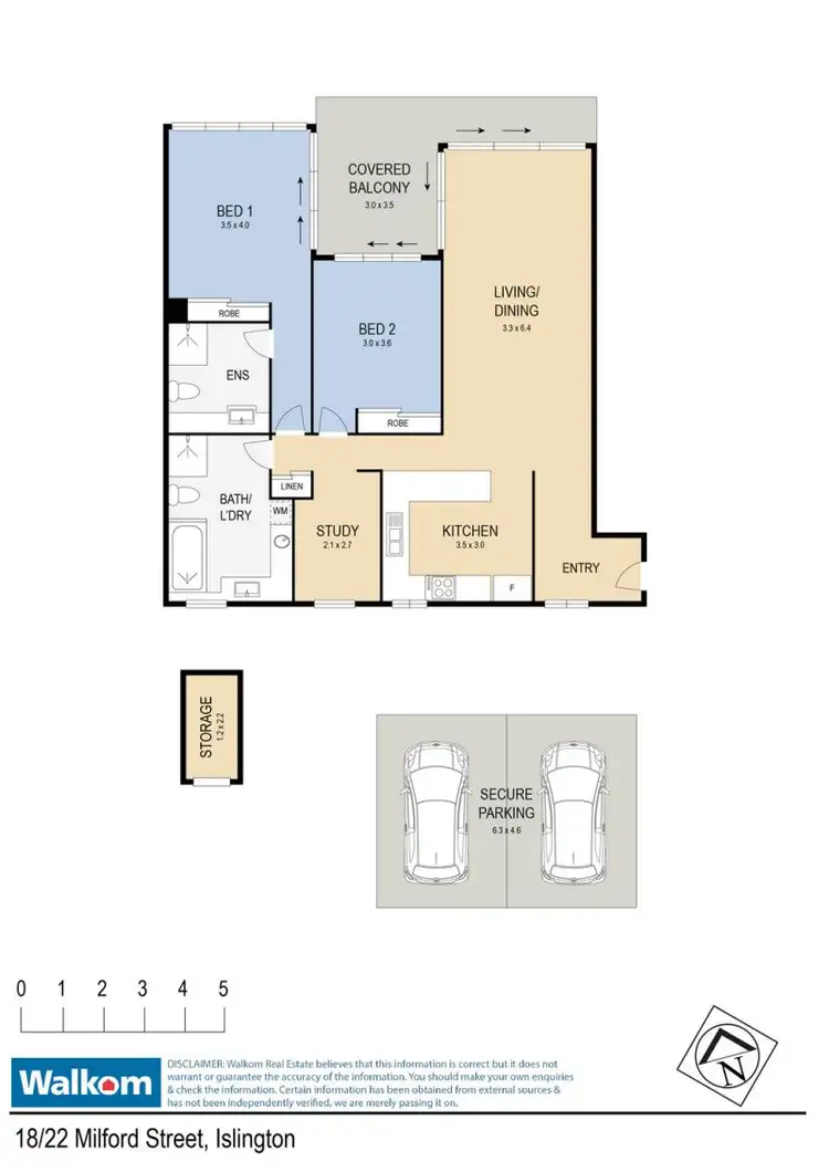 Floorplan of Homely house listing, 18/22 Milford Street, Islington NSW 2296