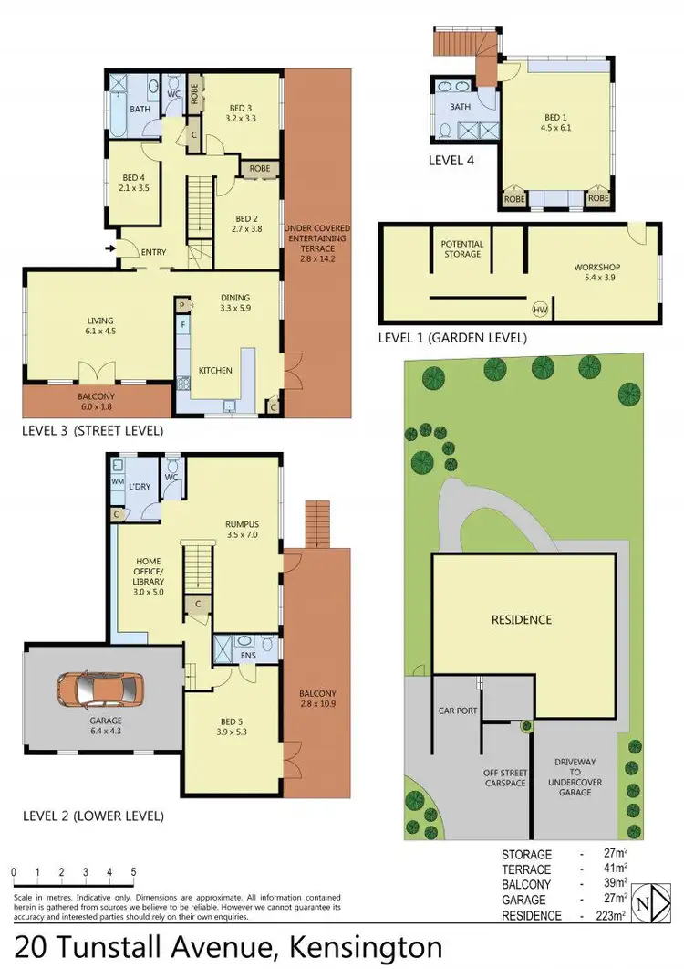 Floorplan of Homely house listing, 20 Tunstall Avenue, Kensington NSW 2033
