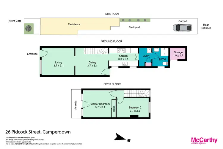 Floorplan of Homely house listing, 26 Pidcock Street, Camperdown NSW 2050