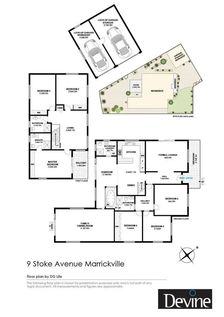 Floorplan of Homely house listing, 9 Stoke Avenue, Marrickville NSW 2204