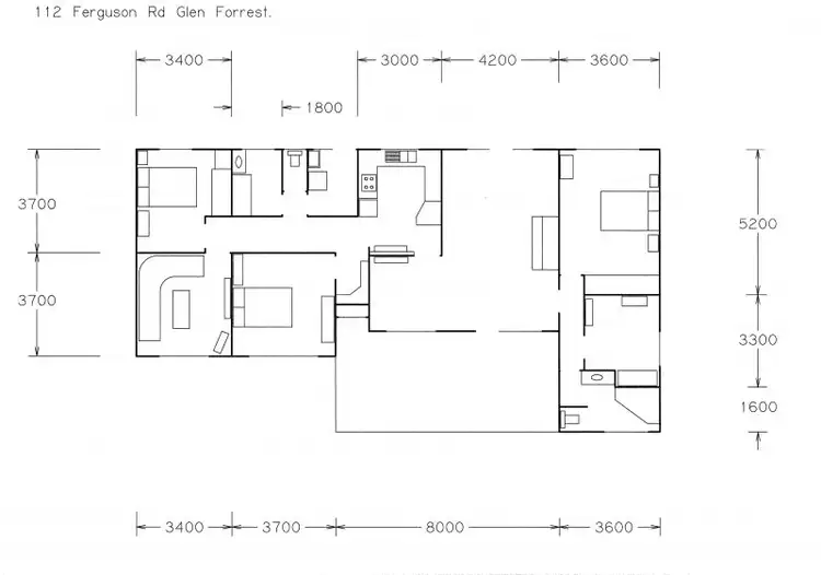 Floorplan of Homely house listing, 112 Ferguson Road, Glen Forrest WA 6071