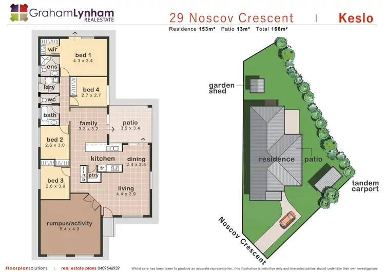 Floorplan of Homely house listing, 29 Noscov Crescent, Kelso QLD 4815