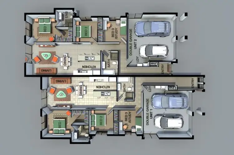Floorplan of Homely house listing, 1/7 Pinelands Street, Loganlea QLD 4131