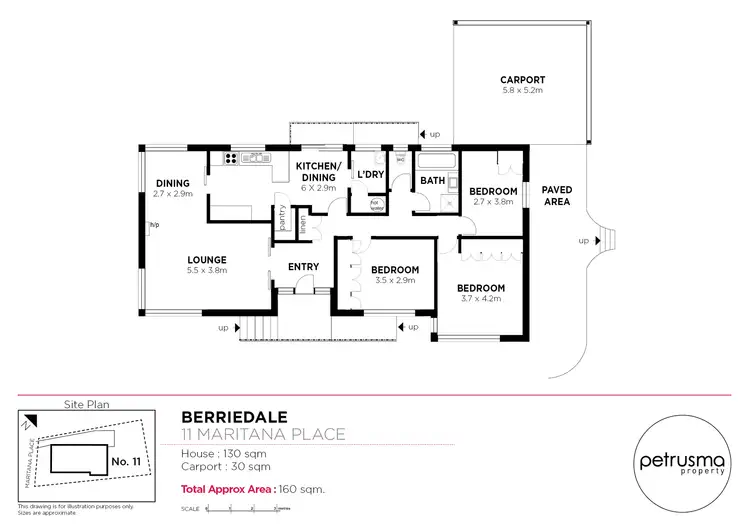 Floorplan of Homely house listing, 11 Maritana Place, Berriedale TAS 7011