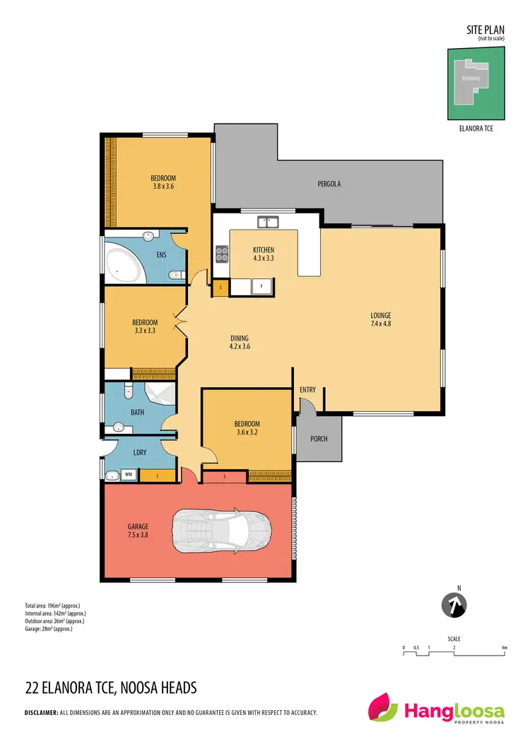 Floorplan of Homely house listing, 22 Elanora Terrace, Noosa Heads QLD 4567