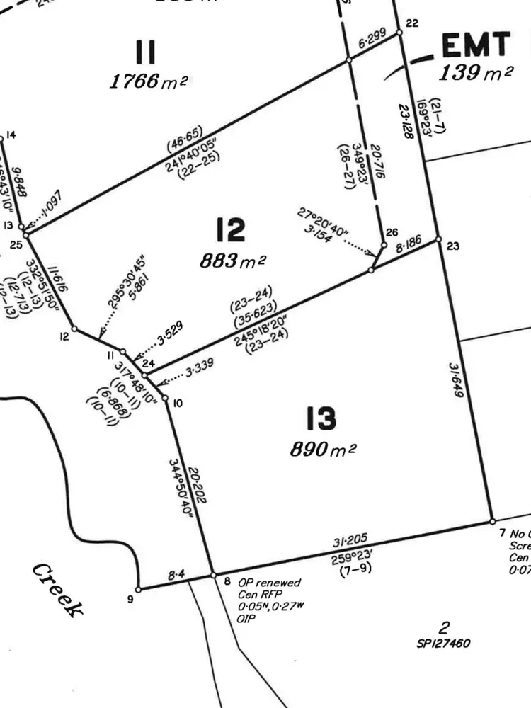Floorplan of Homely land listing, 89 Main Street, Redland Bay QLD 4165
