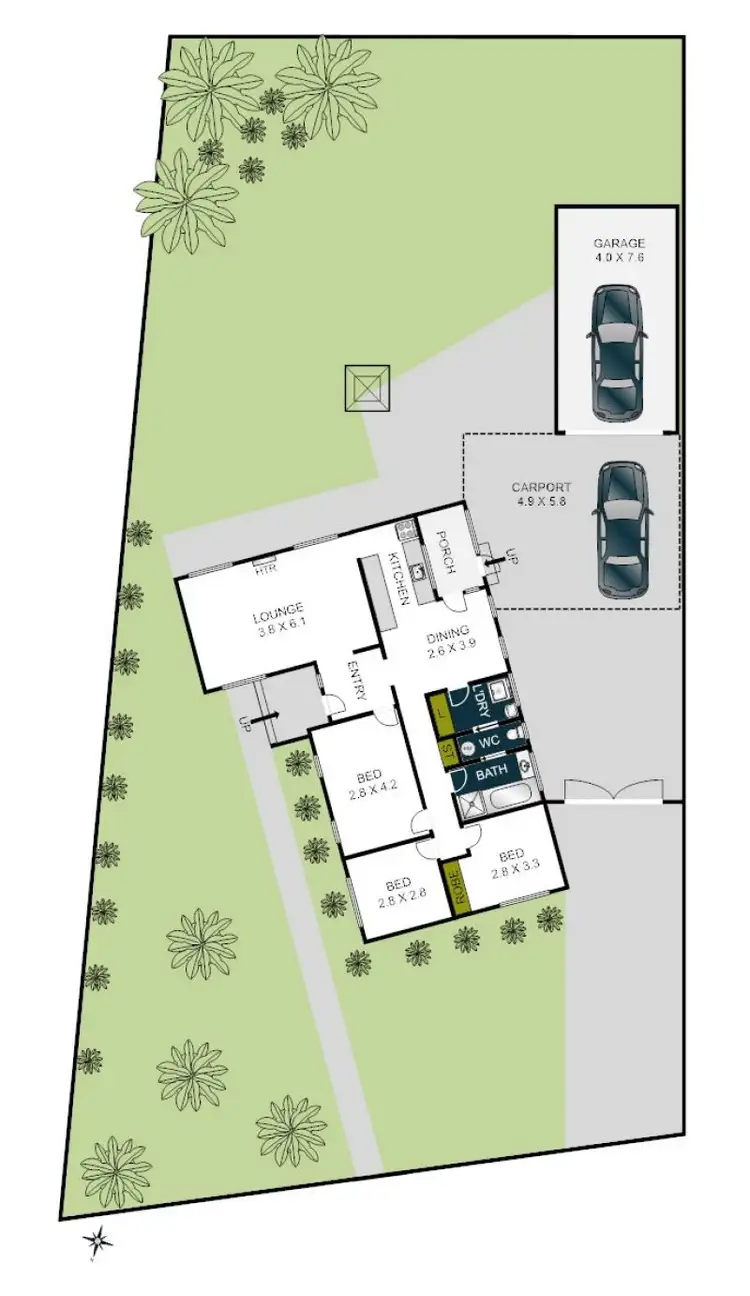 Floorplan of Homely house listing, 29 Caithness Cres, Corio VIC 3214