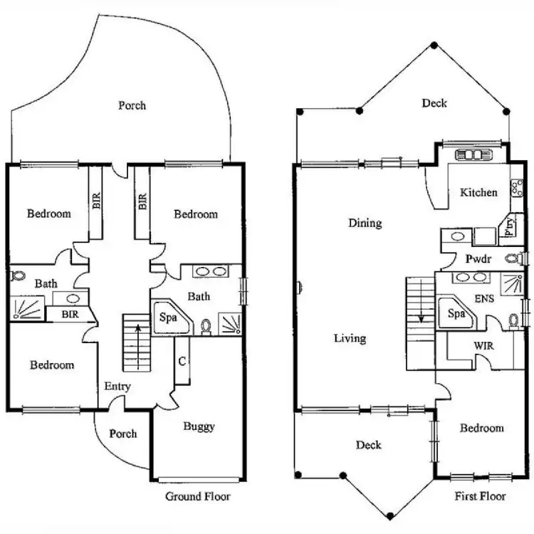 Floorplan of Homely townhouse listing, Cooinda Gardens 4/14 Whitsunday Boulevard, Hamilton Island QLD 4803