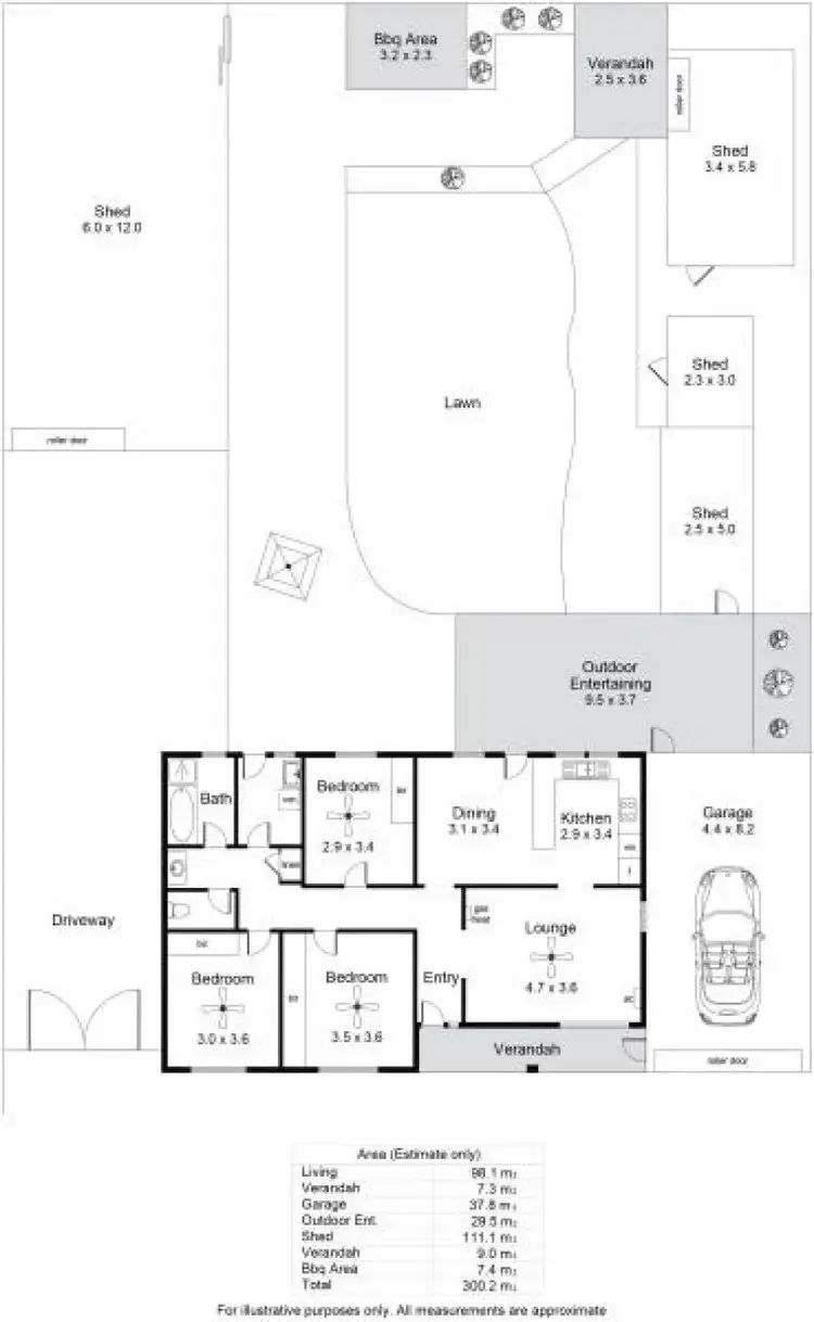 Floorplan of Homely house listing, 16 Karingal Way, Morphett Vale SA 5162