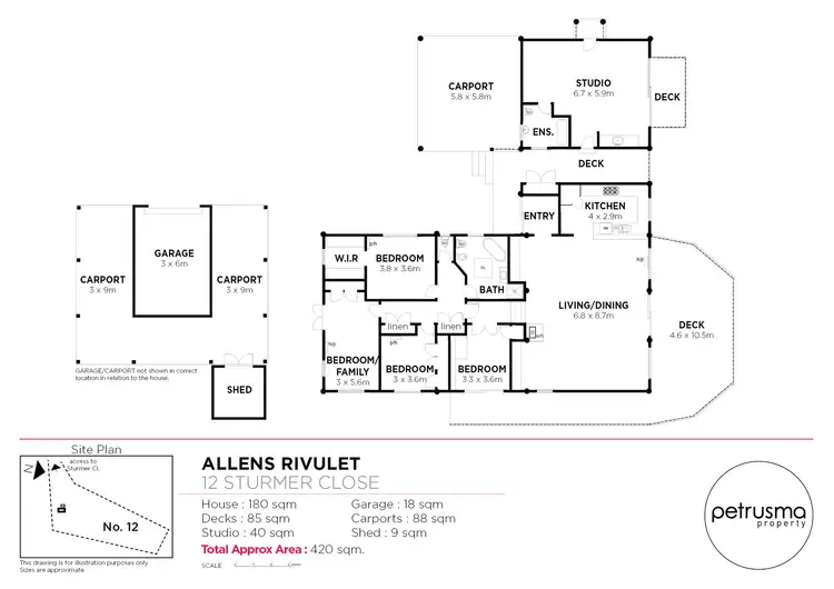 Floorplan of Homely house listing, 10/12 Sturmer Close, Allens Rivulet TAS 7150