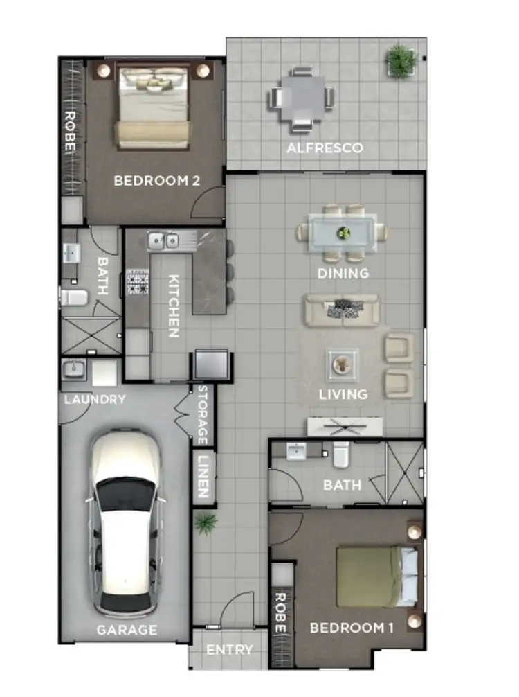 Floorplan of Homely house listing, 89/41 Radke Road, Bethania QLD 4205