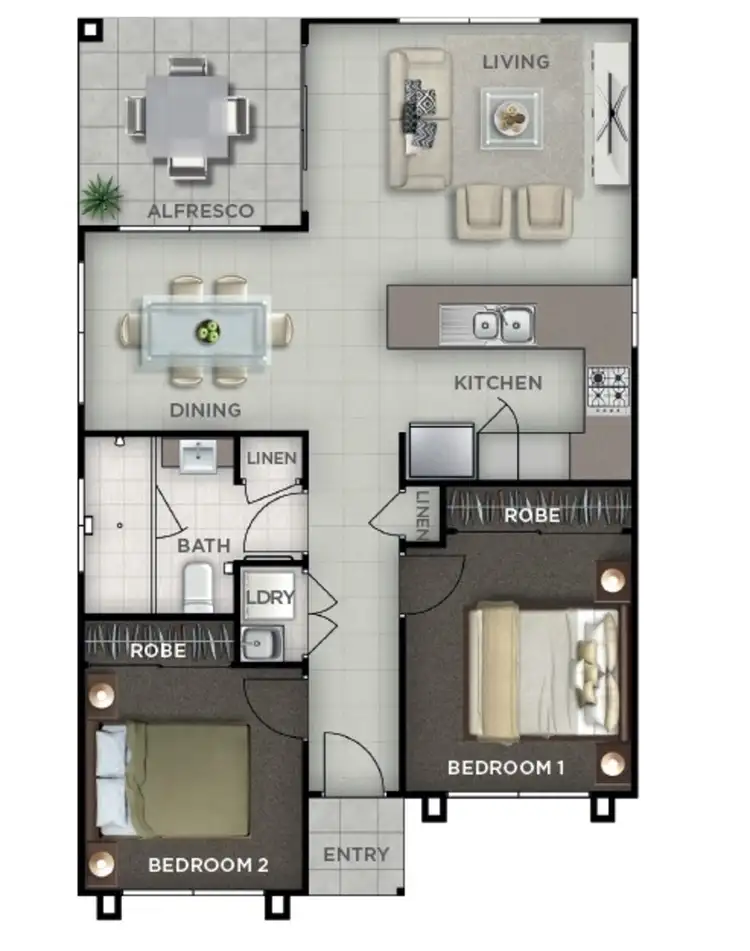 Floorplan of Homely house listing, 189/2 Koplick Road, Chambers Flat QLD 4133