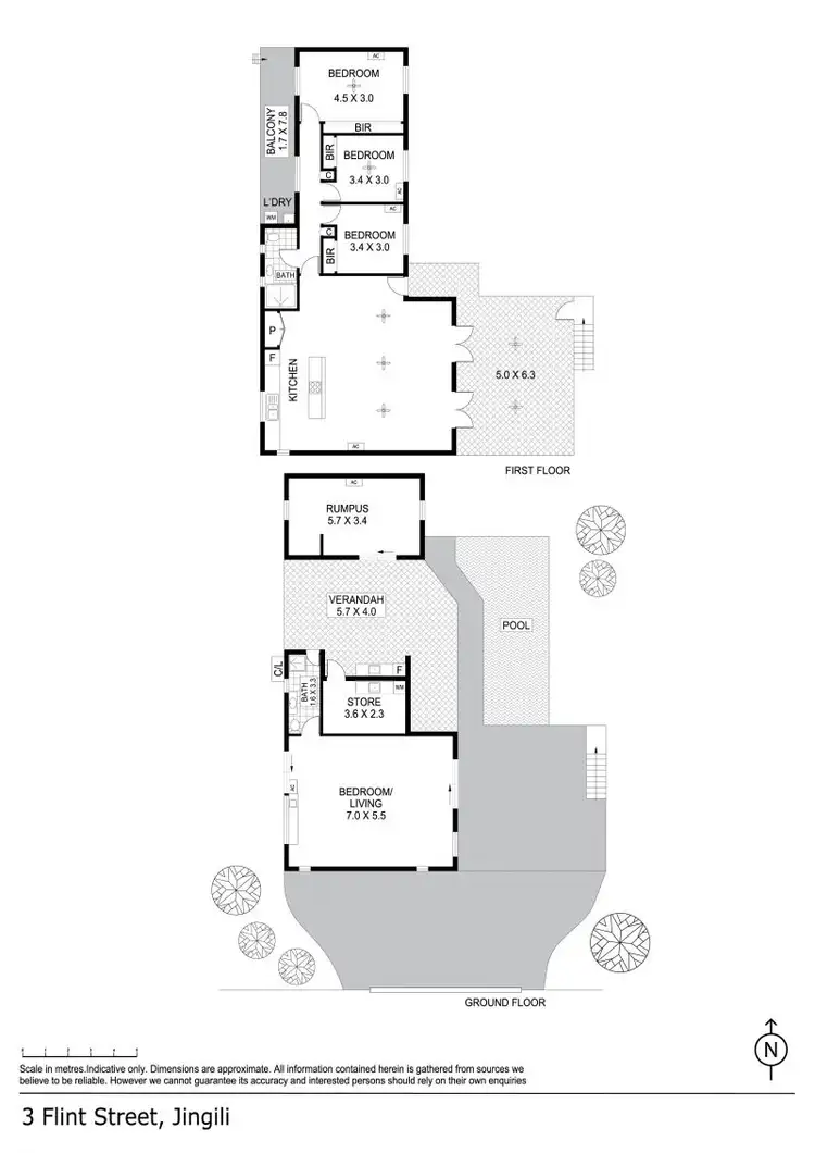 Floorplan of Homely house listing, 3 Flint Street, Jingili NT 810