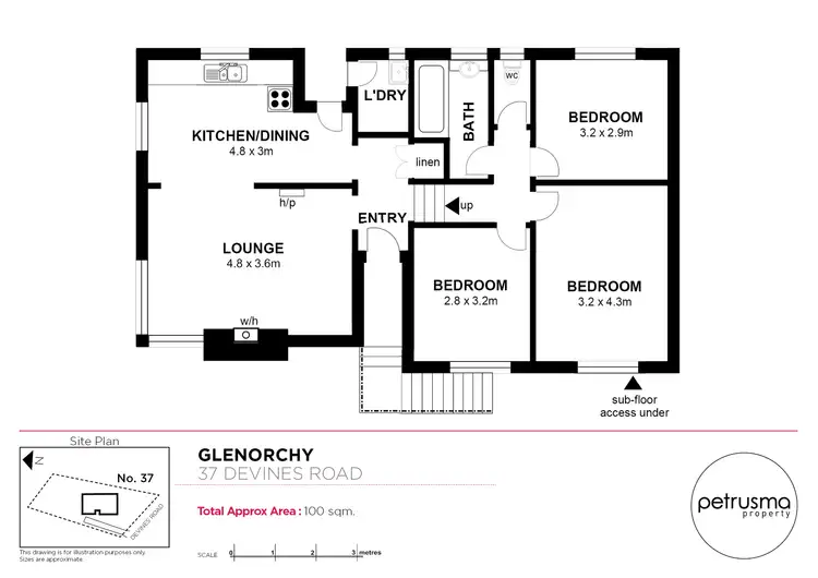 Floorplan of Homely house listing, 37 Devines Road, Glenorchy TAS 7010