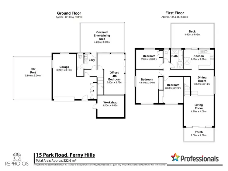 Floorplan of Homely house listing, 15 Park Road, Ferny Hills QLD 4055
