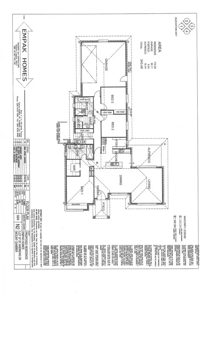 Floorplan of Homely house listing, 37/00 Saint Andrews Drive, Worrolong SA 5291