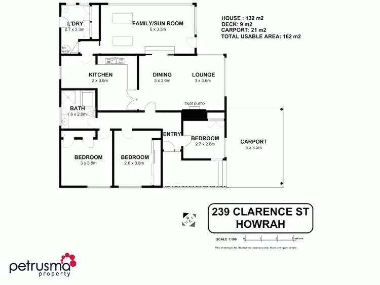 Floorplan of Homely house listing, 239 Clarence Street, Howrah TAS 7018