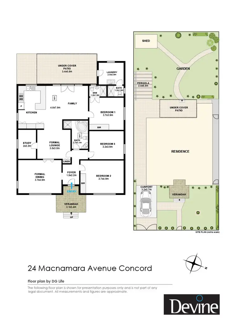 Floorplan of Homely house listing, 24 Macnamara Avenue, Concord NSW 2137