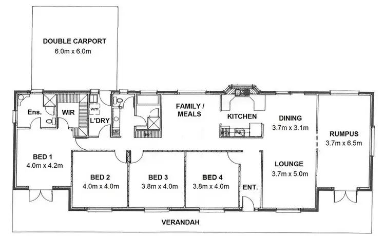 Floorplan of Homely house listing, Address available on request