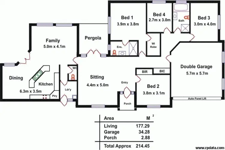 Floorplan of Homely house listing, 1/591 Portrush Road, Glenunga SA 5064