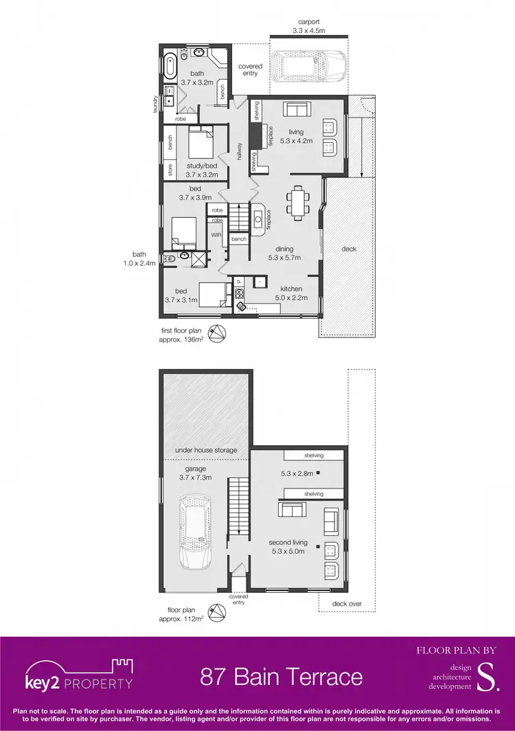 Floorplan of Homely house listing, 87 Bain Terrace, Trevallyn TAS 7250