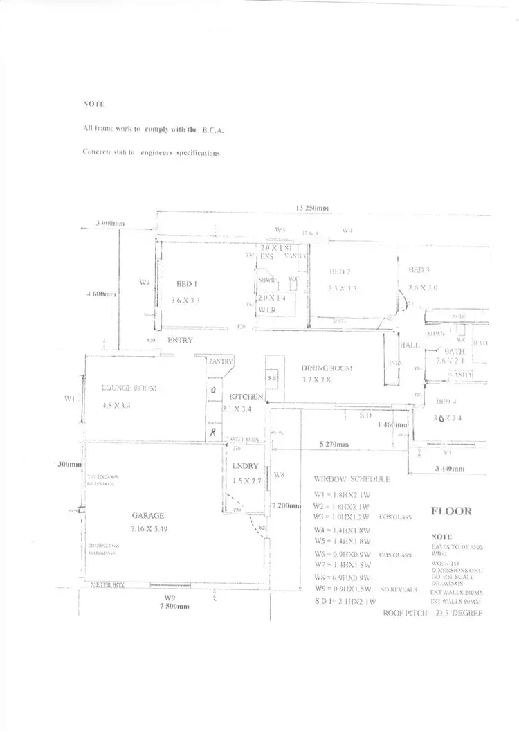 Floorplan of Homely house listing, 19 Eyre Crescent, Forster NSW 2428