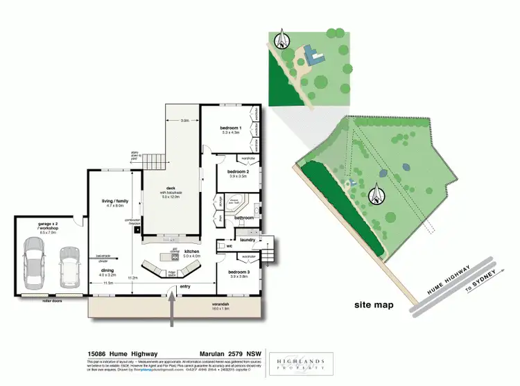 Floorplan of Homely rural property listing, 15086 Hume Highway, Marulan NSW 2579