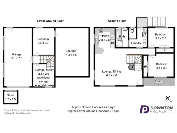 Floorplan of Homely villa listing, 2/46 Sawyer Avenue, West Moonah TAS 7009