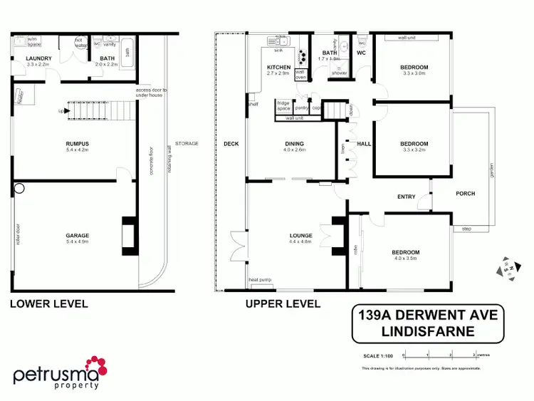 Floorplan of Homely house listing, 139A Derwent Avenue, Lindisfarne TAS 7015