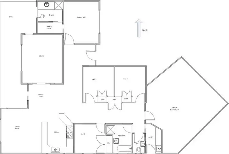 Floorplan of Homely house listing, 12 Barber Street, Yass NSW 2582