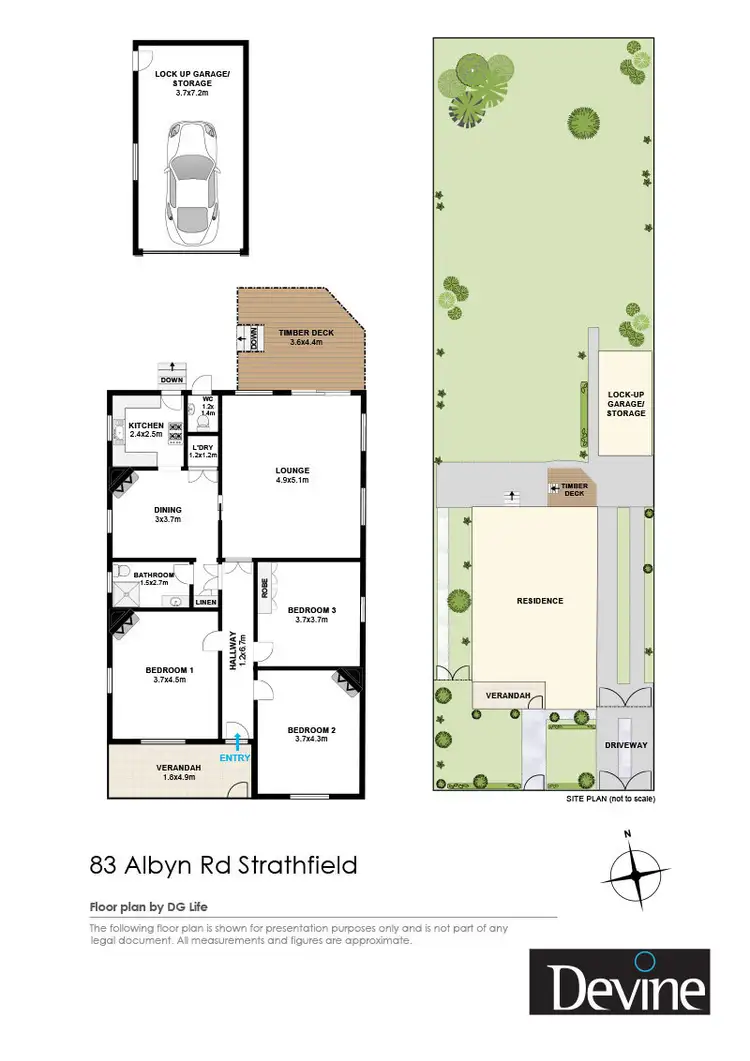 Floorplan of Homely house listing, 83 Albyn Road, Strathfield NSW 2135
