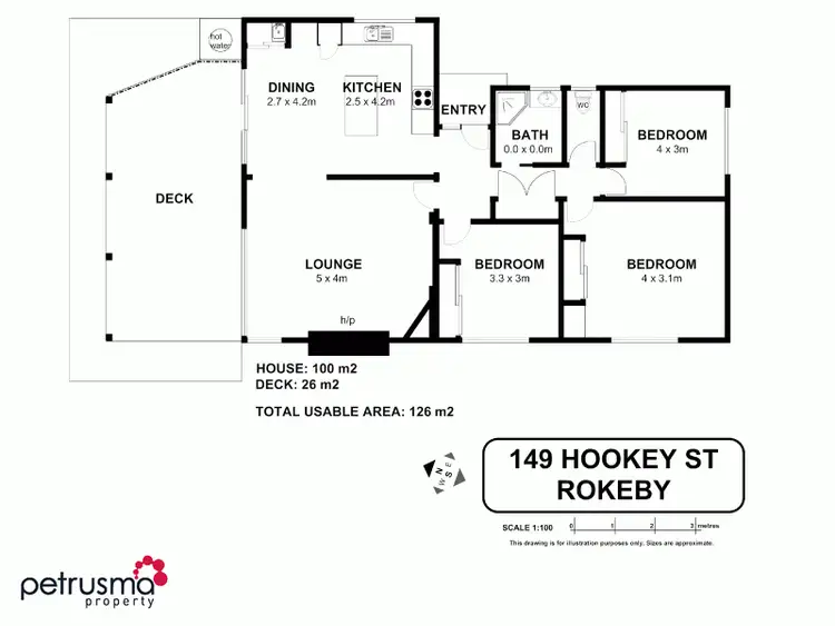 Floorplan of Homely house listing, 149 Hookey Street, Rokeby TAS 7019