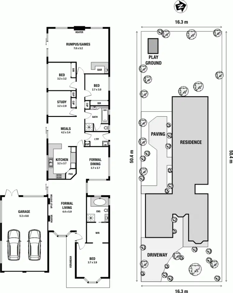 Floorplan of Homely house listing, 45 Romawi Street, Altona VIC 3018