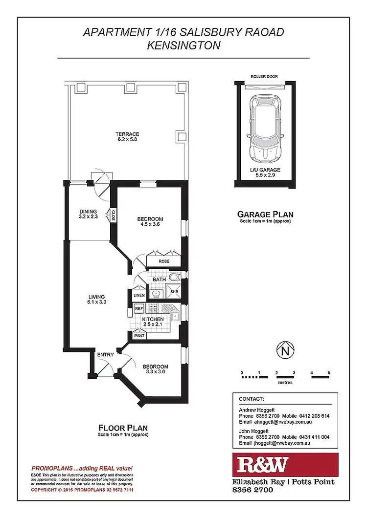 Floorplan of Homely apartment listing, 1/16 Salisbury Road, Kensington NSW 2033