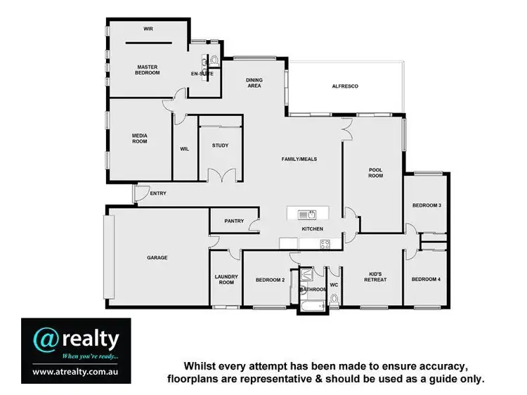 Floorplan of Homely house listing, 5 Mattie Lee, Joyner QLD 4500