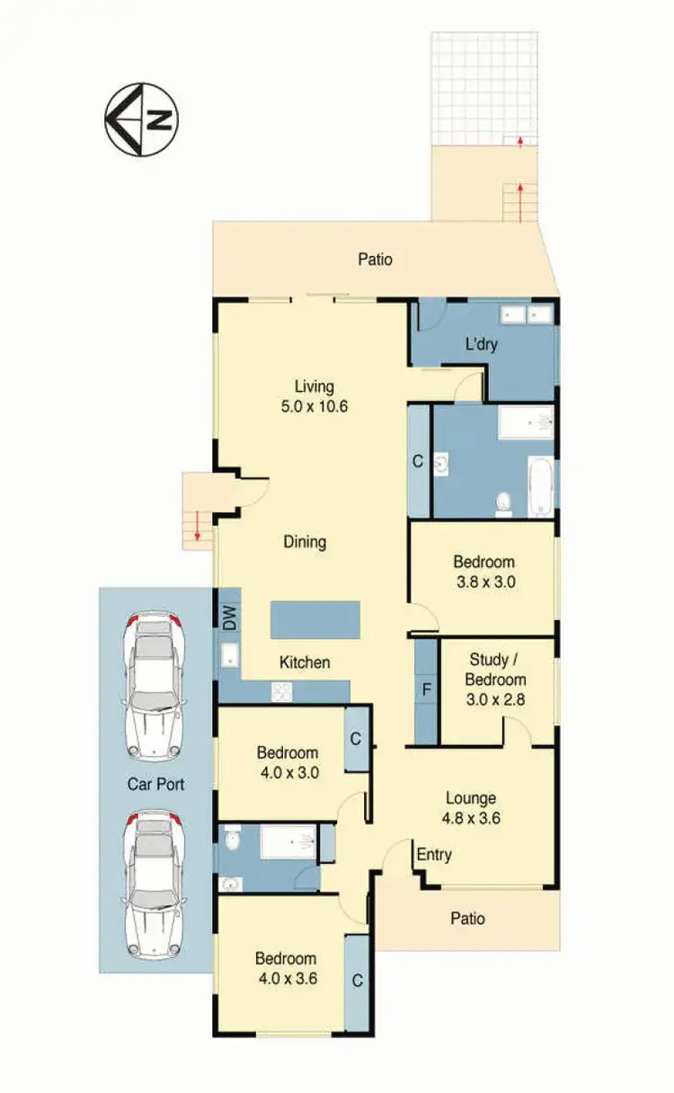 Floorplan of Homely house listing, 34 Kitchener Street, Caringbah NSW 2229