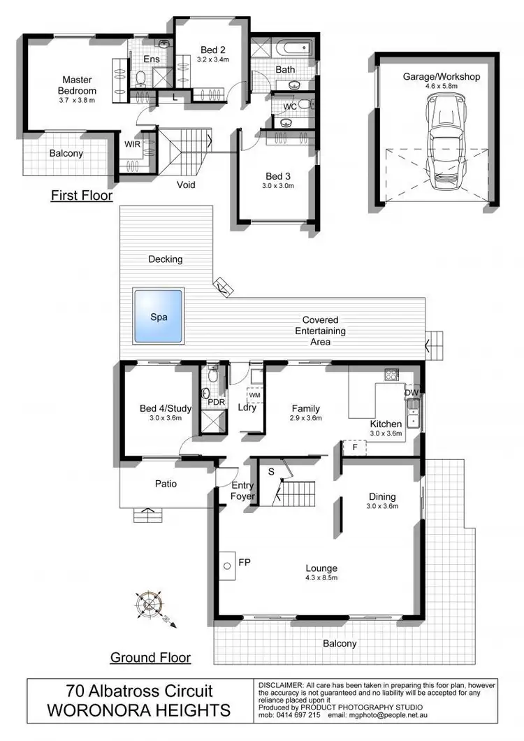 Floorplan of Homely house listing, 70 Albatross Circuit, Woronora Heights NSW 2233