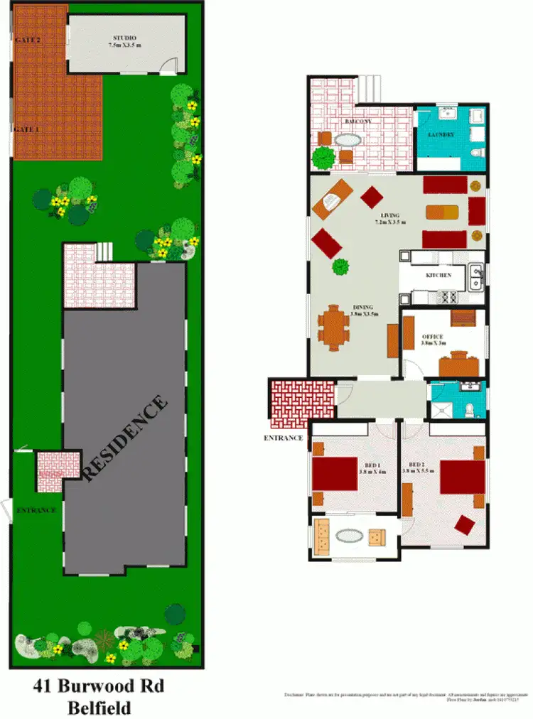 Floorplan of Homely house listing, 41 Burwood Rd, Belfield NSW 2191