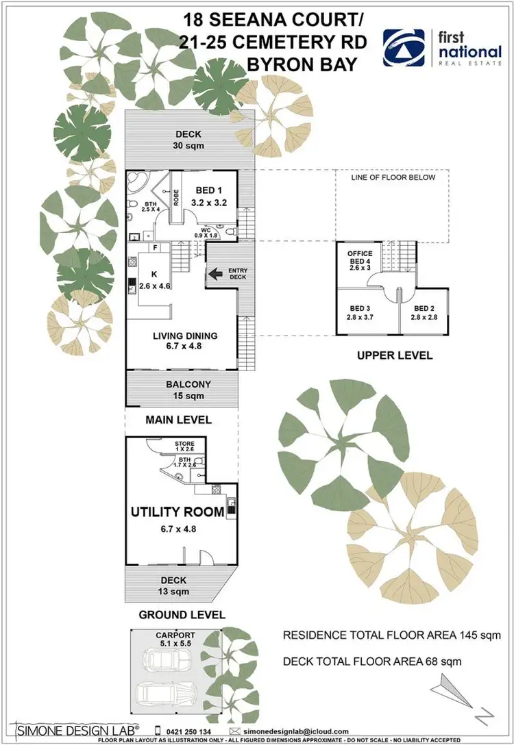 Floorplan of Homely house listing, 18/21-25 Cemetery Road, Byron Bay NSW 2481