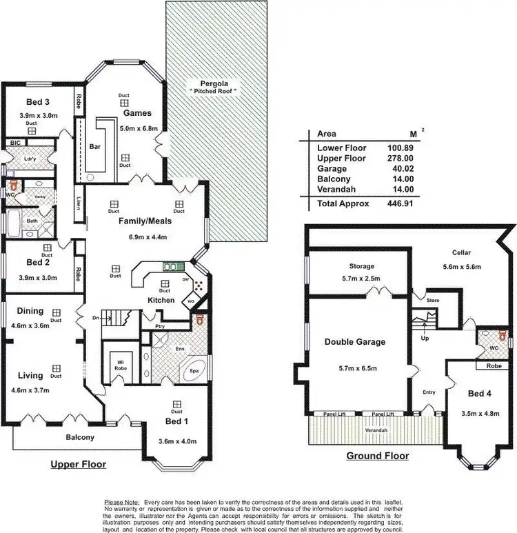 Floorplan of Homely house listing, 35 Waltham Forest Trail, Golden Grove SA 5125